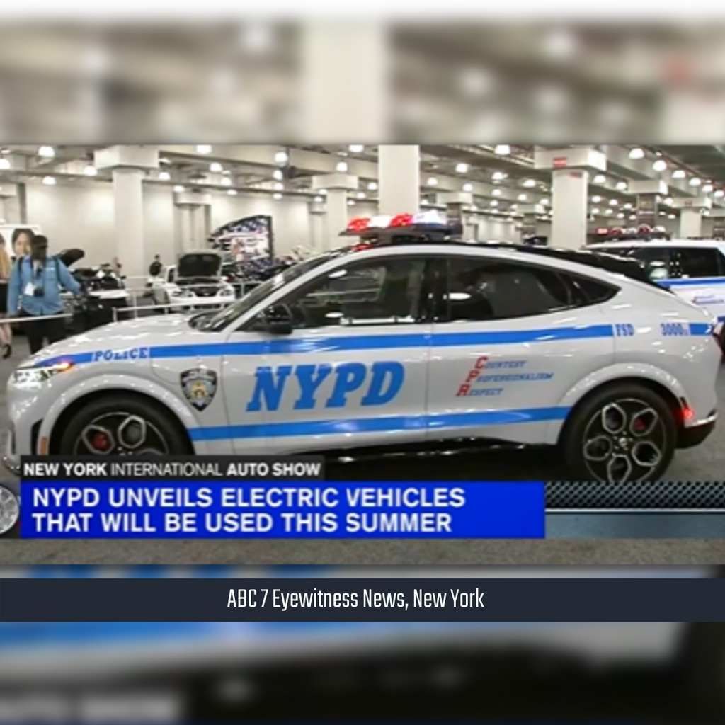 Javits Car Show | Hardwire Armors the First Electric Police Vehicle for the NYPD