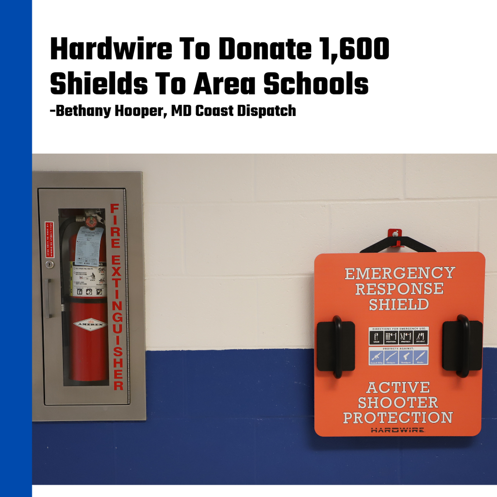 Hardwire To Donate 1,600 Shields to Area Schools