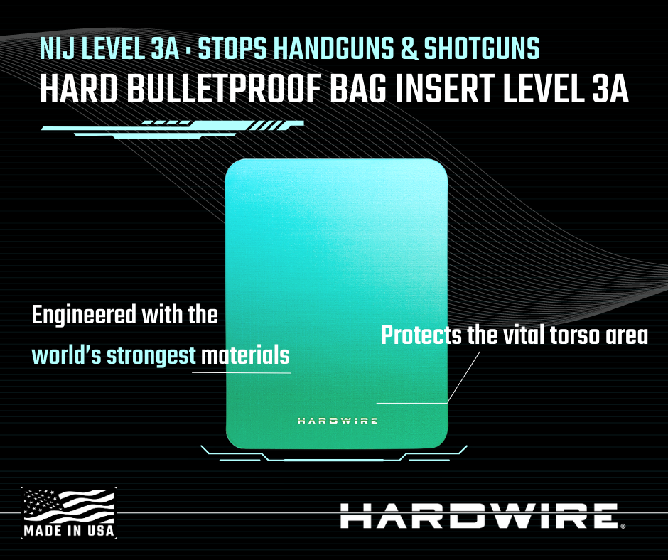 Bulletproof Bag Inserts – Hardwire LLC