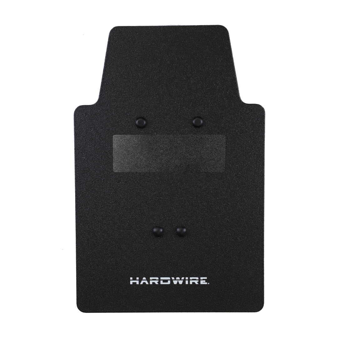 Notched Cut Tactical Shield – Hardwire LLC