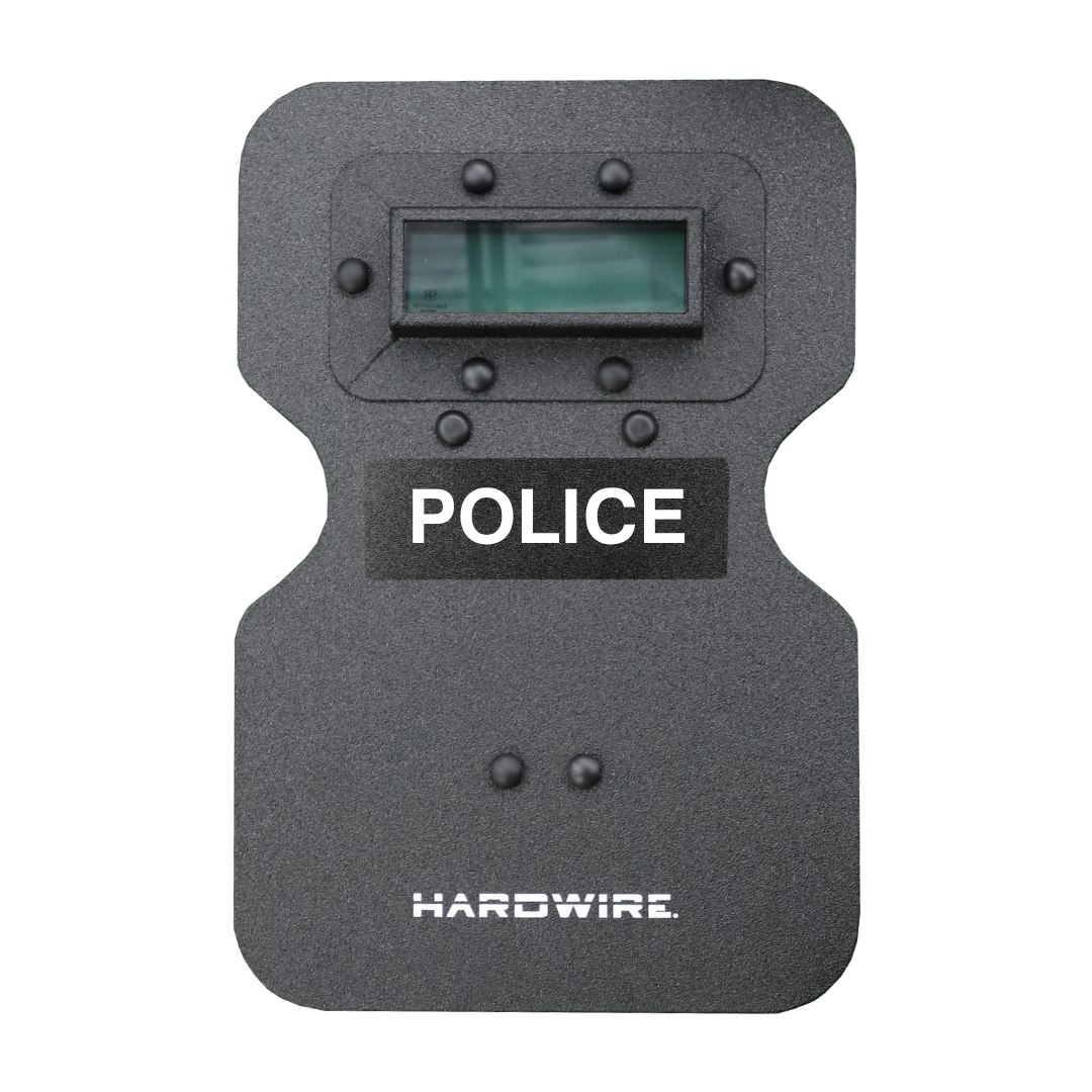 Double Shooter's Cut Tactical Shield – Hardwire LLC