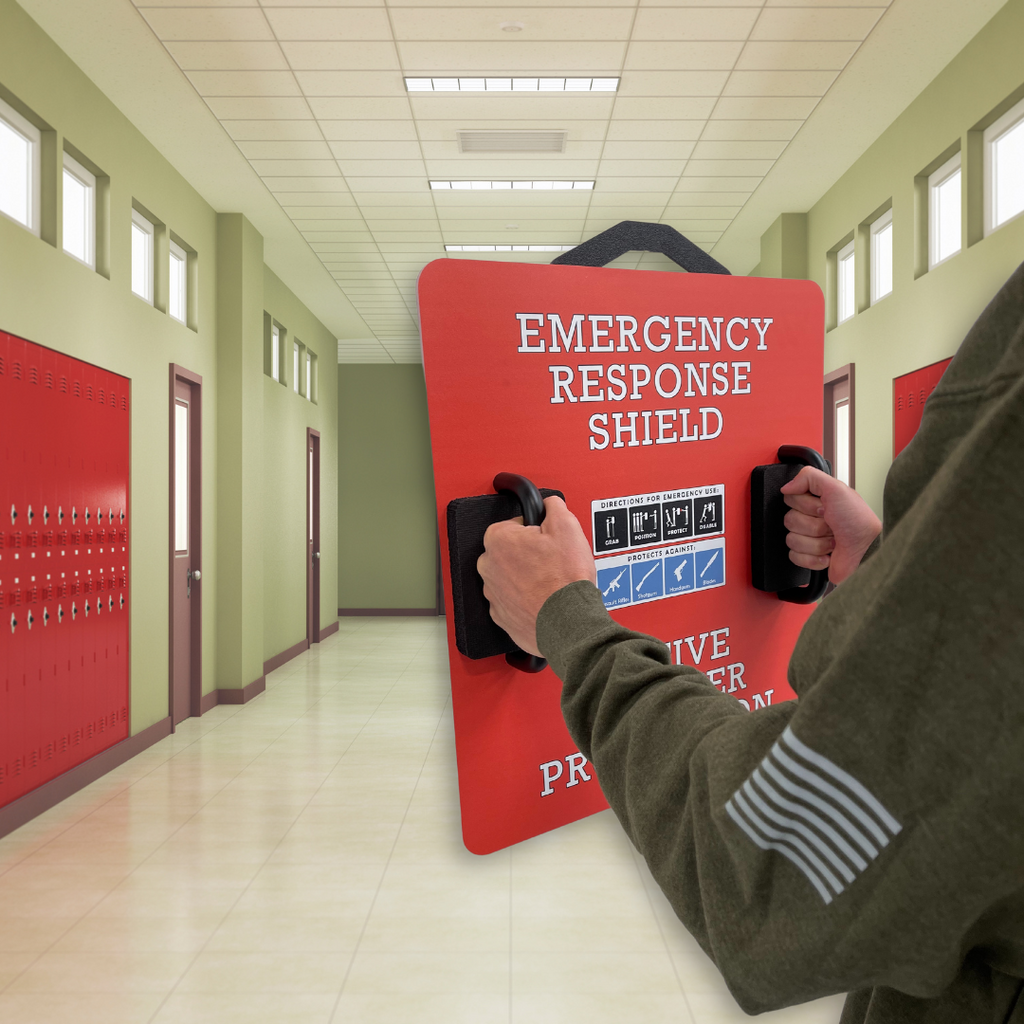 Enemy Protection Shield Emergency Response Shield® | Active Shooter Ballistic Protection ...